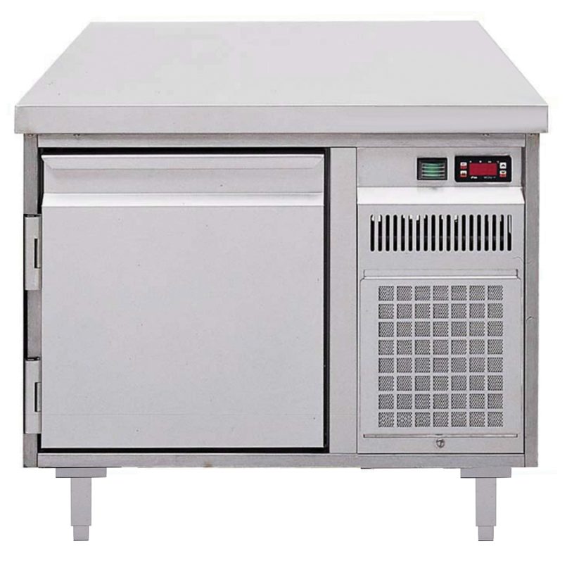 Bild 1: Nordcap Tiefkühltisch, unterbaufähig UTKE 1-65-1T